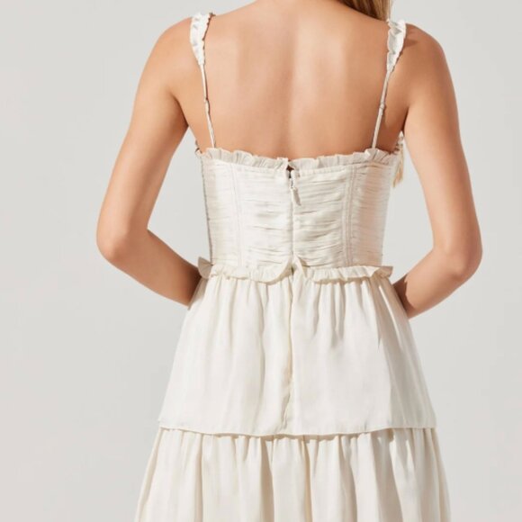 ASTR Tempany Tiered Bustier Maxi Dress - Picture 3 of 7